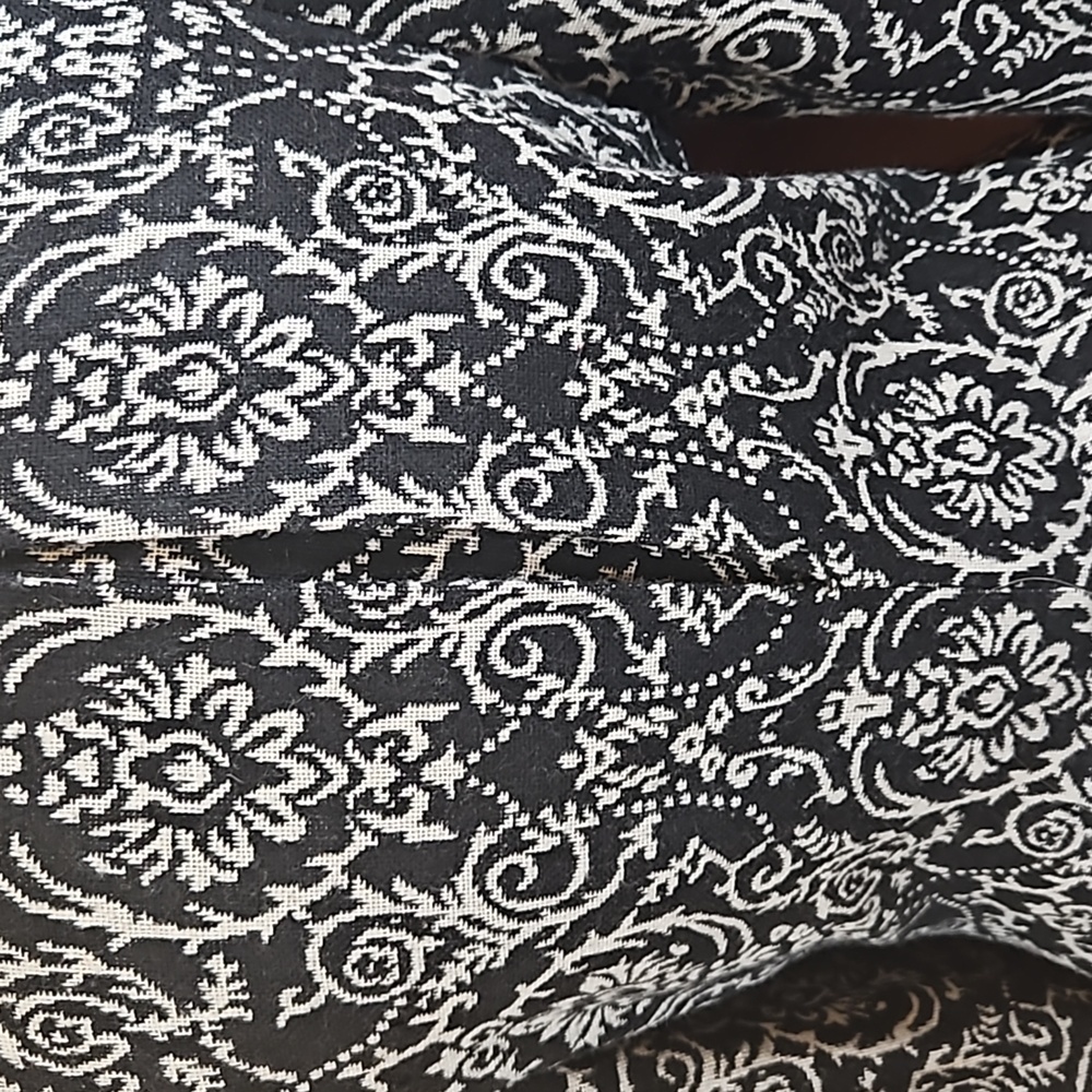 TWENTYONE BLAZER ZIPER BLACK WHITE DESIGN M MEDIUM TWENTY ONE FOREVER 21 - Picture 9 of 11
